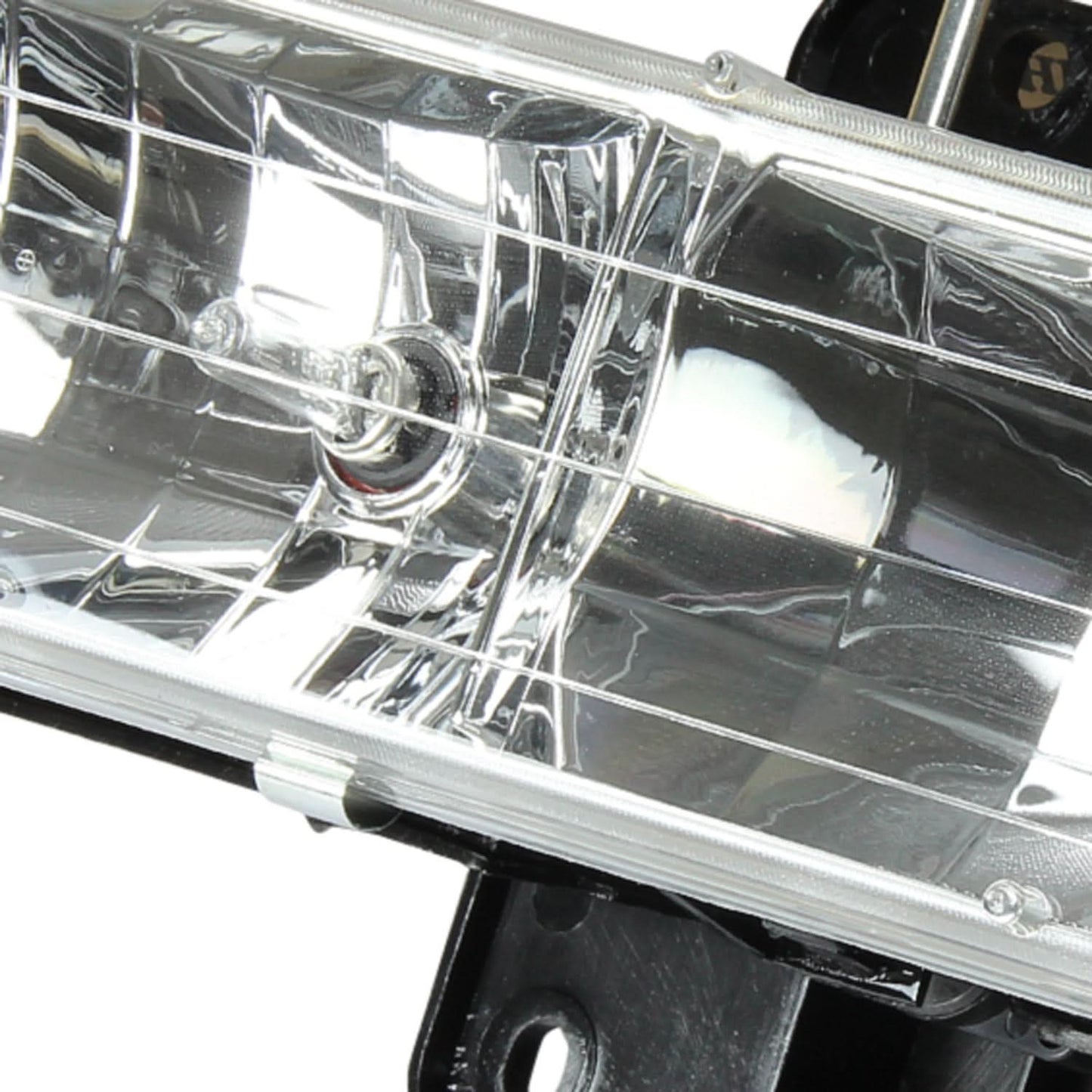 94-98 Chevrolet C10 8PC Chrome Housing Clear Corner Headlights