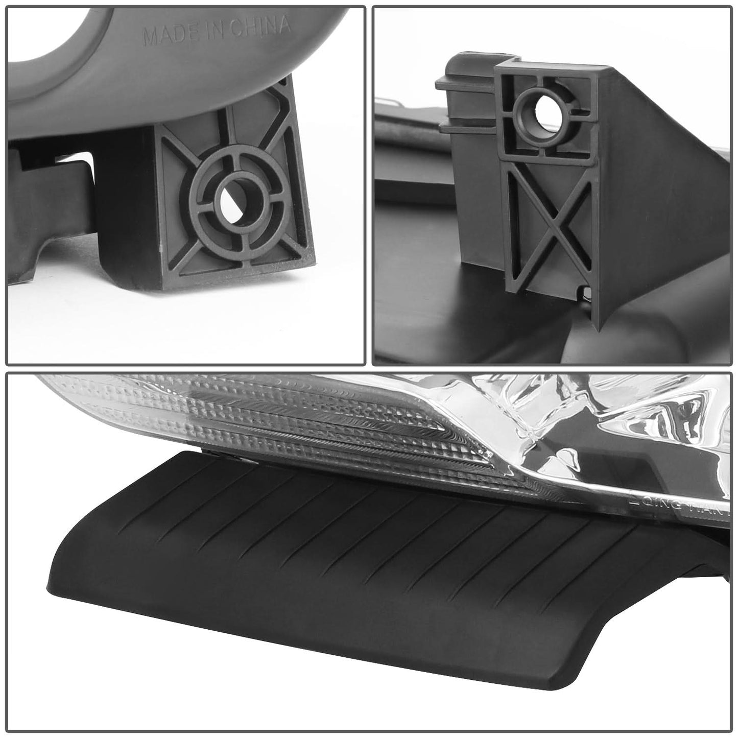 2011-2014 Dodge Charger Chrome Amber Corner Headlights