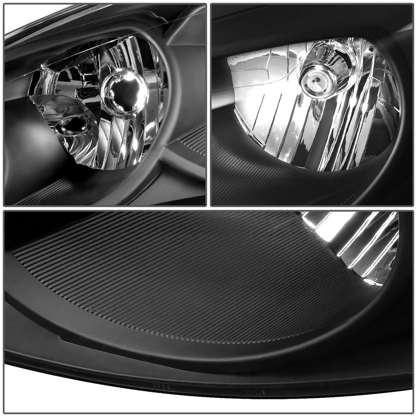 06-16 Chevrolet Impala / Monte Carlo Black Housing Headlights