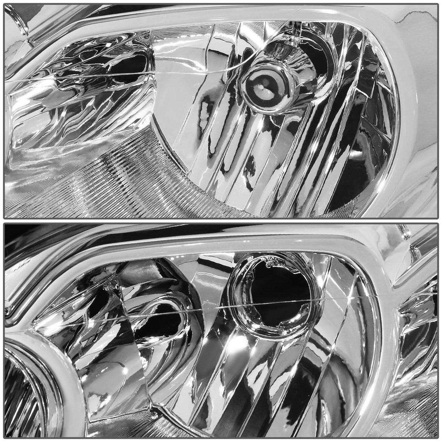 06-16 Chevrolet Impala / 06-07 Monte Carlo Chrome Headlights