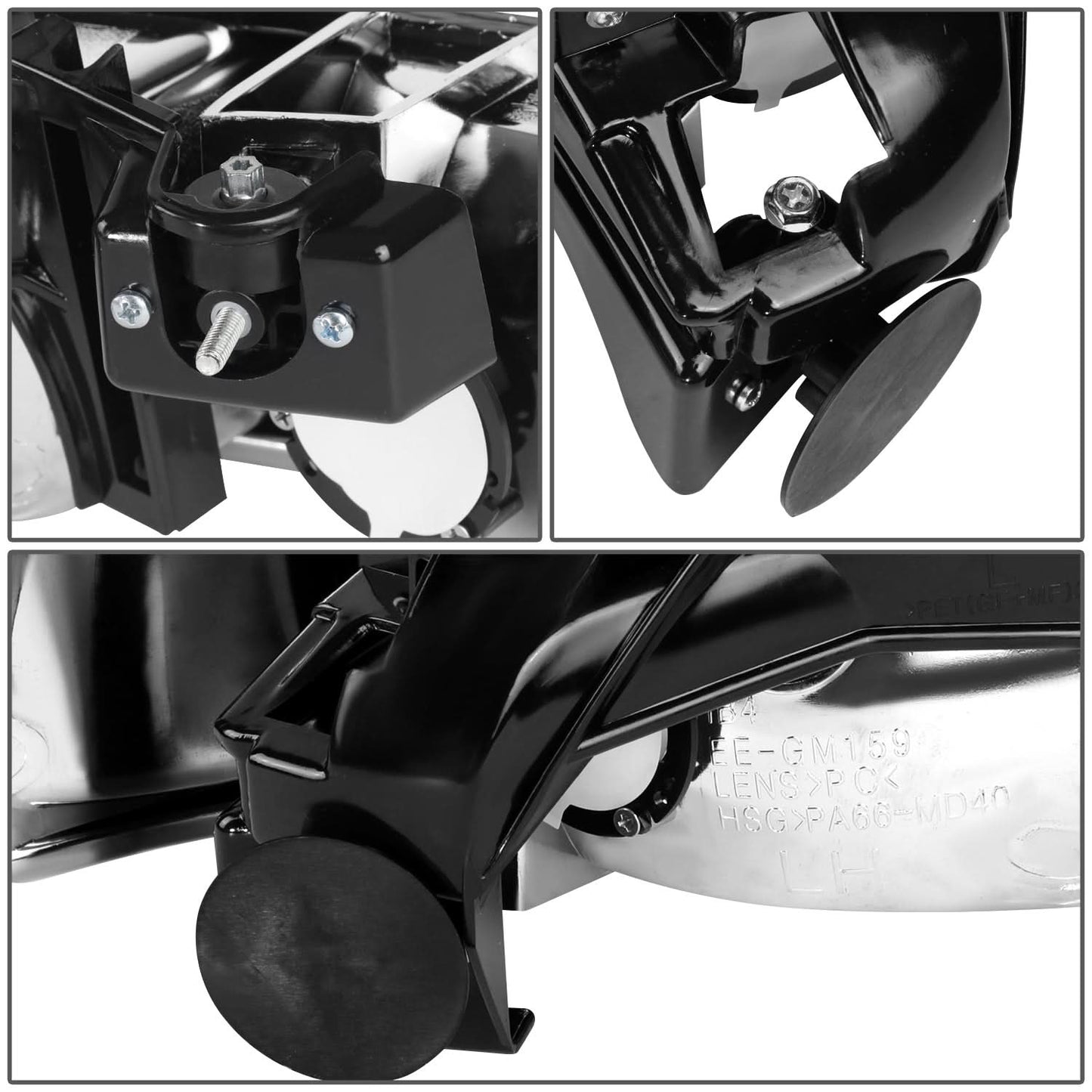 99-06 Chevrolet Silverado Suburban Tahoe Chrome Headlights 2PC