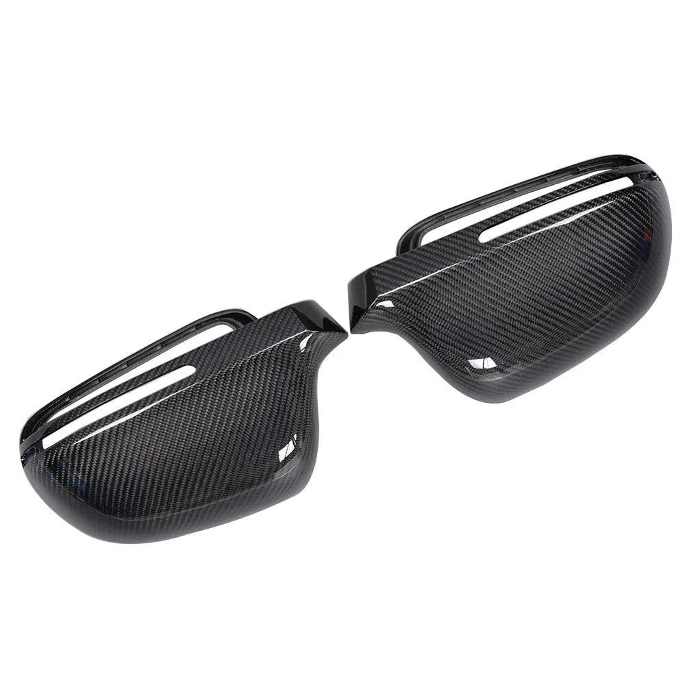 Audi A4 B8 / S4 / RS4 Carbon Fiber Door Mirror Cap Housings 2007 - 2015