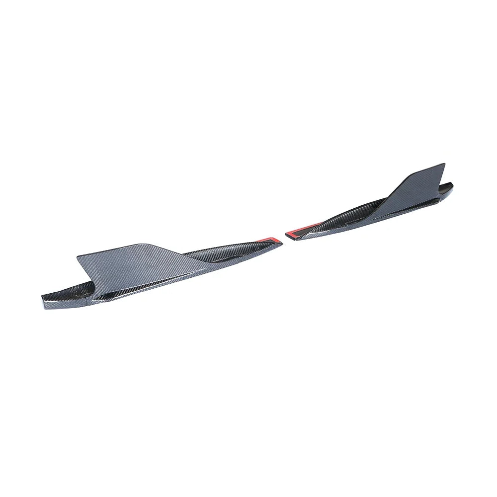 Audi R8 V10 Gen 2 Carbon Fiber Side Door Splitter Fins – 4S Coupe (2016–2018)
