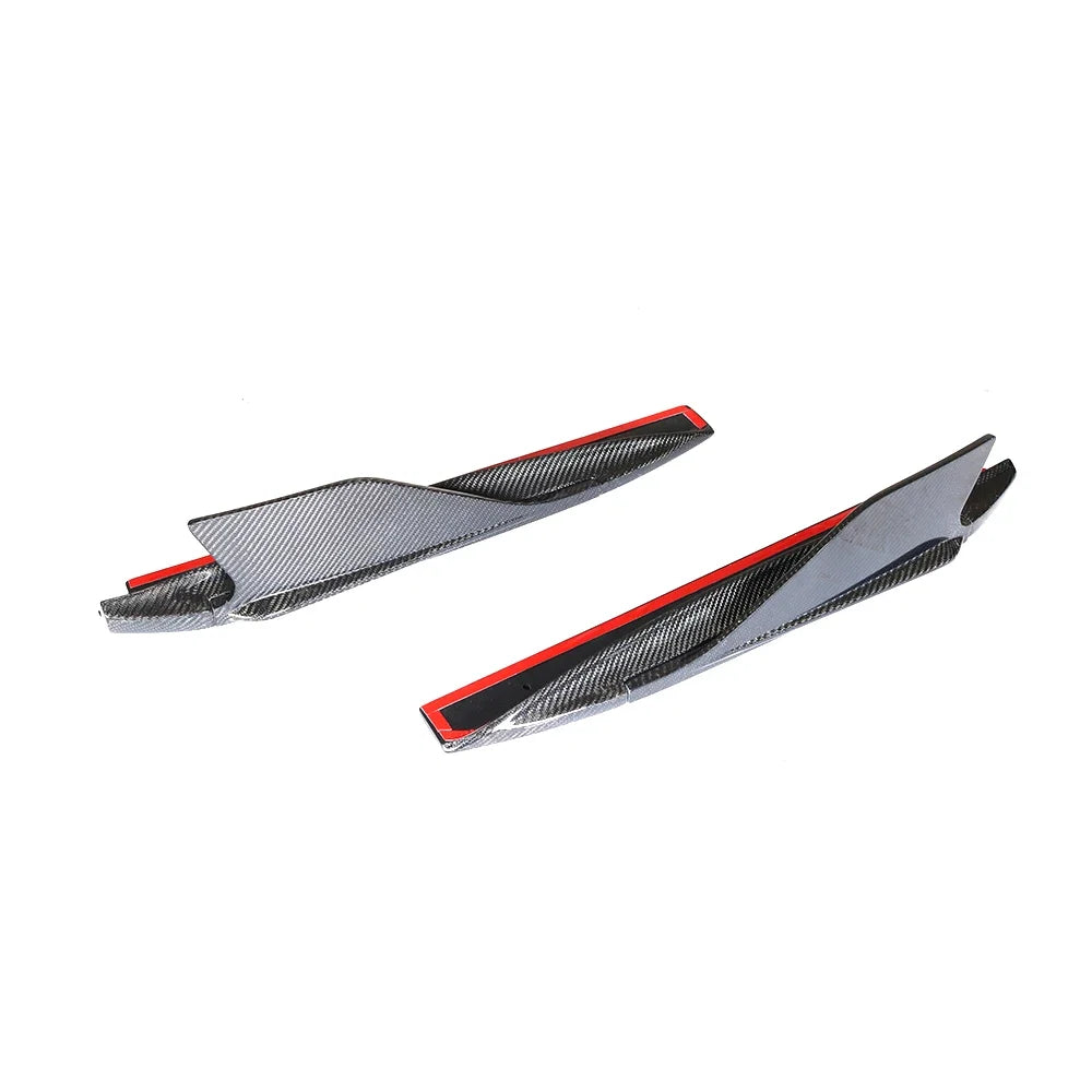 Audi R8 V10 Gen 2 Carbon Fiber Side Door Splitter Fins – 4S Coupe (2016–2018)