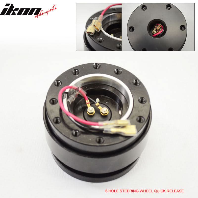 Universal JDM Racing Steering Wheel Quick Release Sanp Off Aluminum