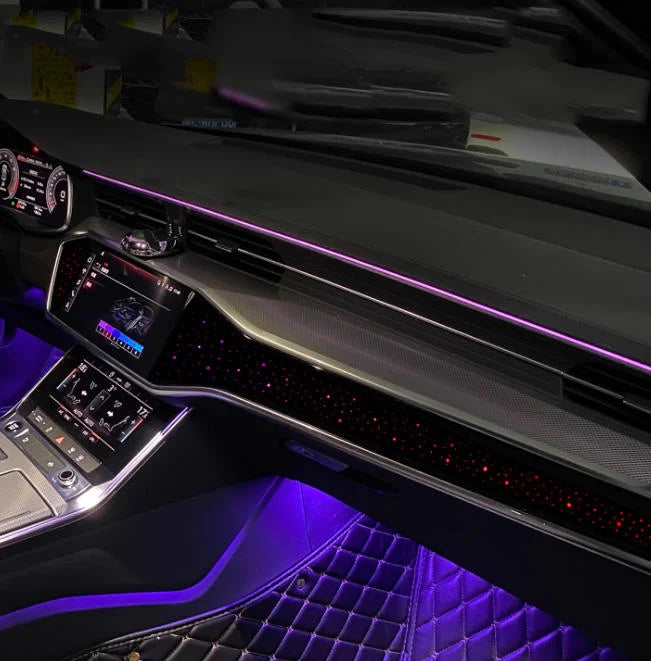 Audi A7 / S7 / RS7 / A6 C8 Interior 64-Color LED Ambient Light Kit 2019 - 2025
