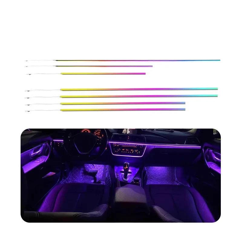 BMW 3 Series F30 / F31 / F35 Interior 64-Color Symphony LED Ambient Light Kit 2013 - 2019