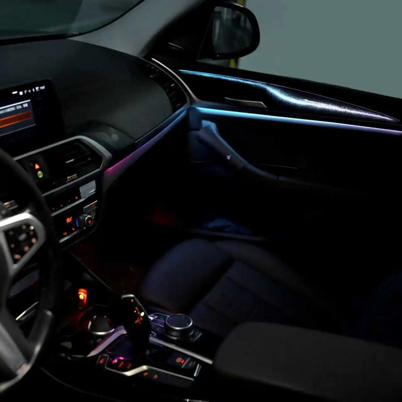 BMW X3 G01 / F97 / X4 G02 / F98 SUV Interior 64-Color LED Ambient Light Kit 2018 - 2024