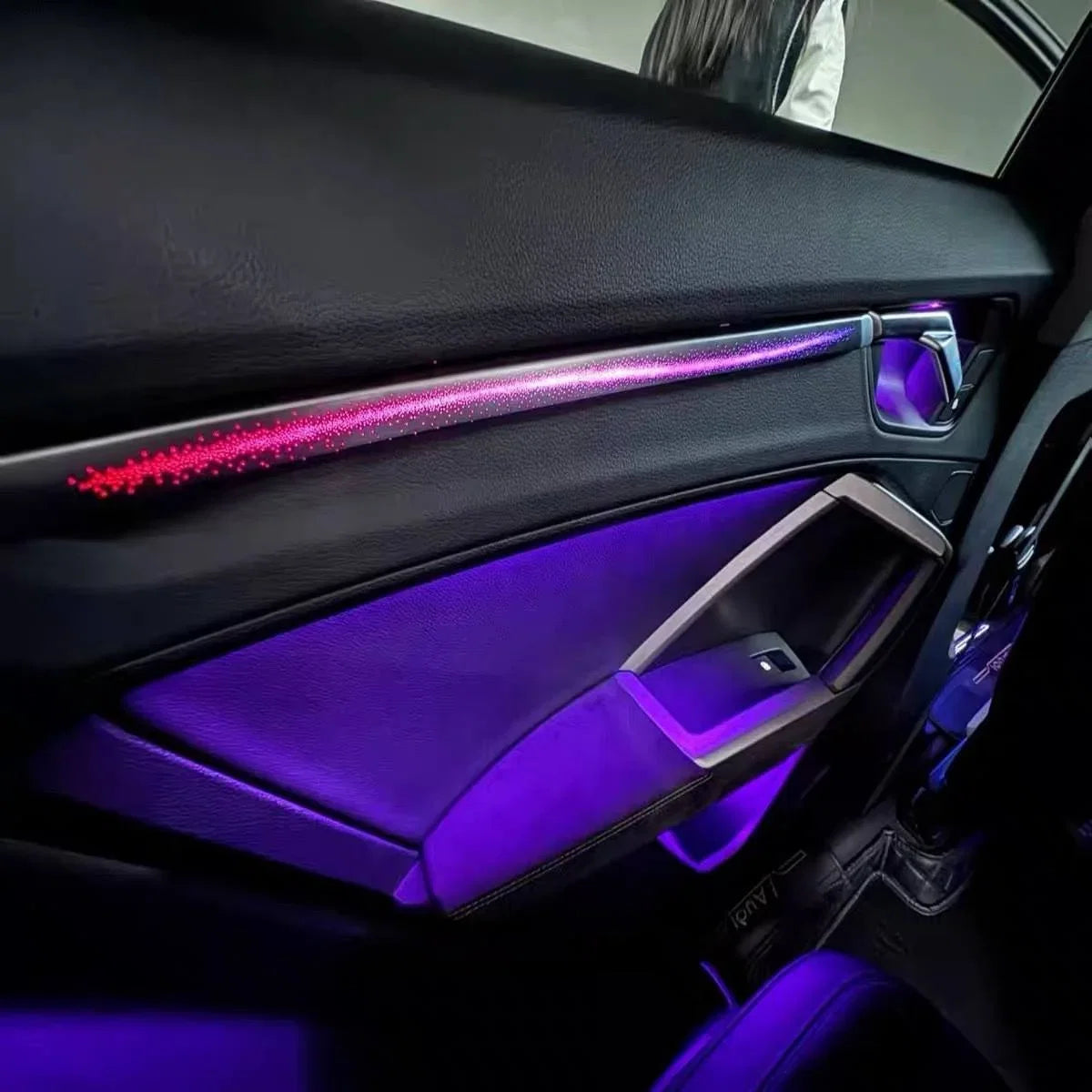 Audi Q3 Interior 64-Color Dynamic LED Ambient Light Kit 2019 - 2024