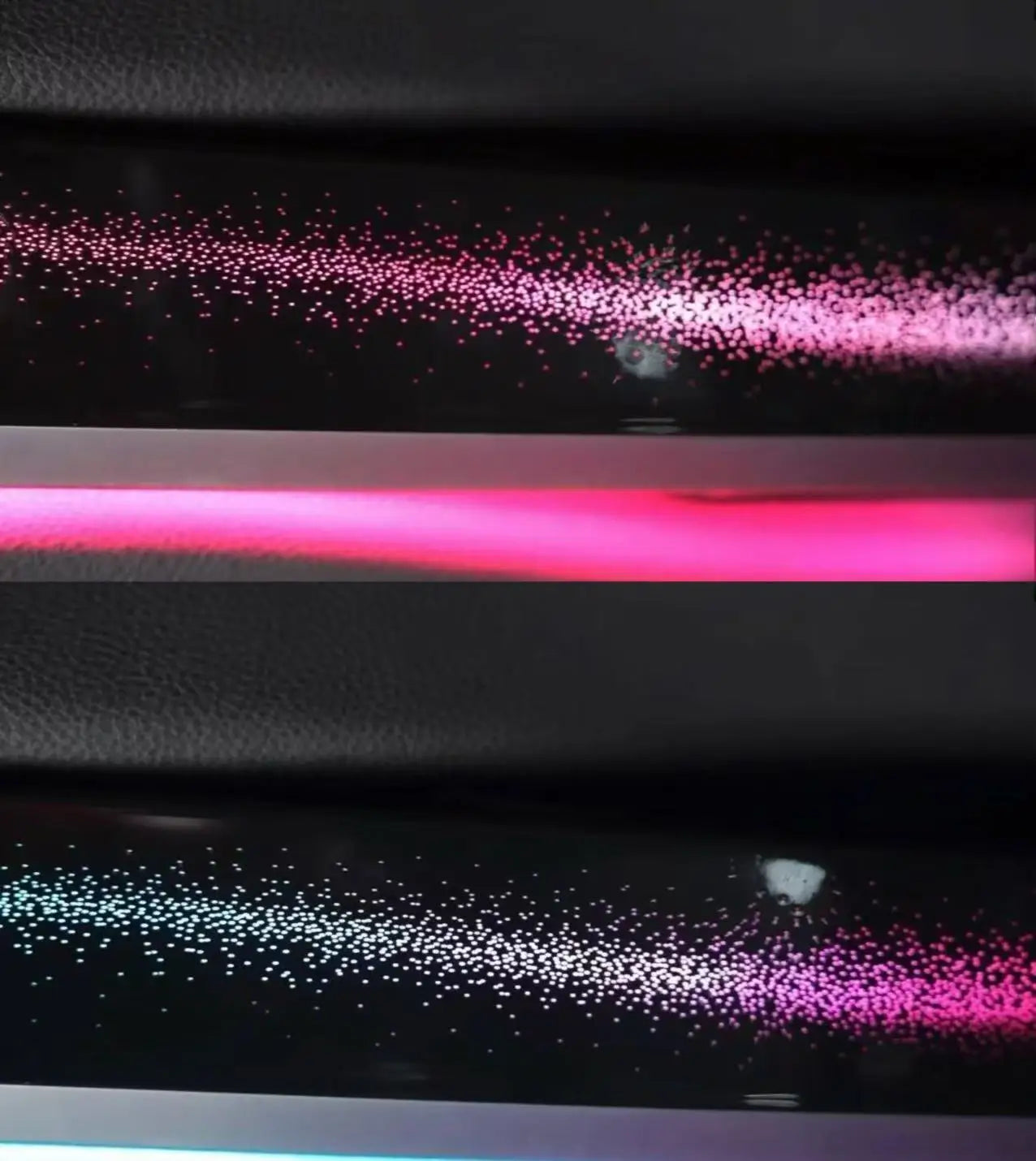 BMW 7 Series F01 Short Wheelbase Interior 64-Color Galaxy Style LED Ambient Light Kit 2009 - 2014