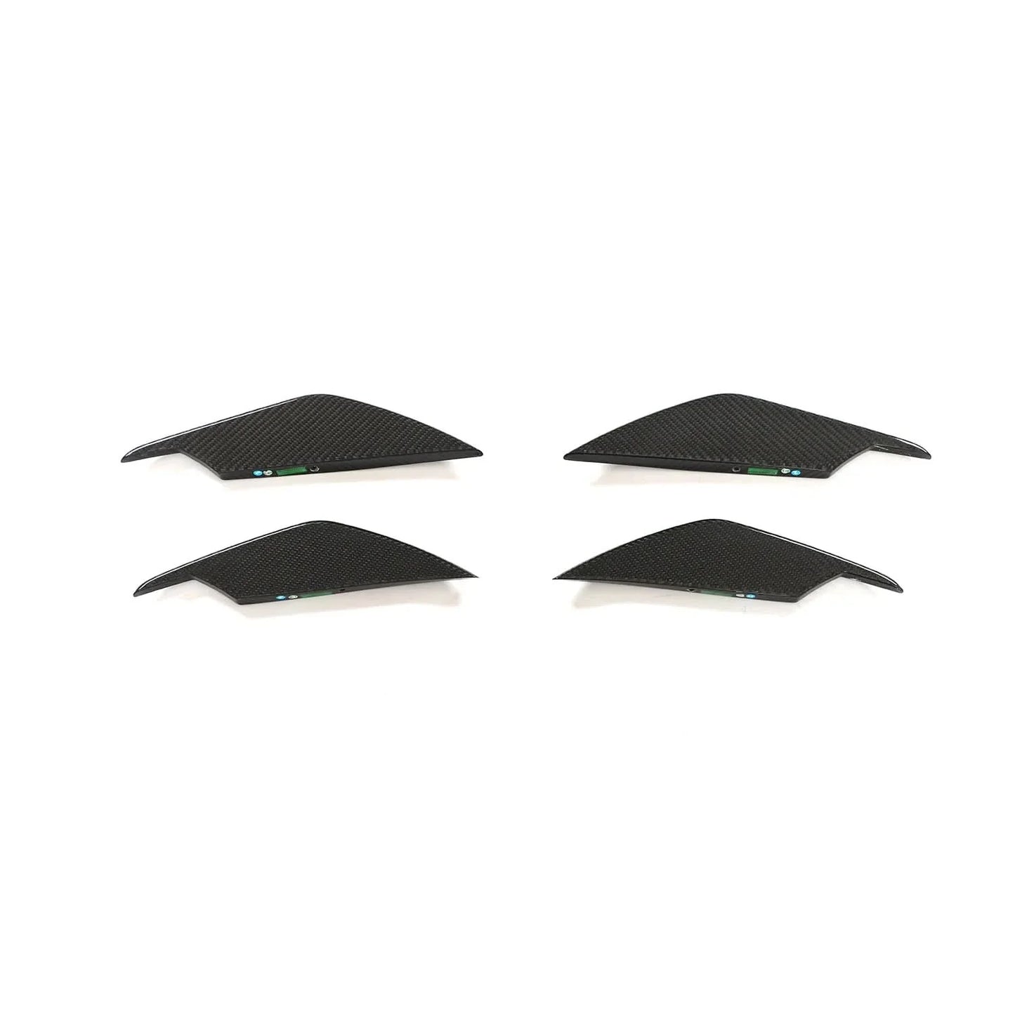 Dry Carbon Fiber Front Bumper Canards – BMW G80 M3 & G82/G83 M4 (2021+)