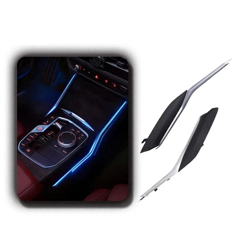 BMW 3 Series G20 / G80 & 4 Series G22 / G82 Center Console Saddle LED Ambient Light Kit 2020 - 2023 (11-Color)
