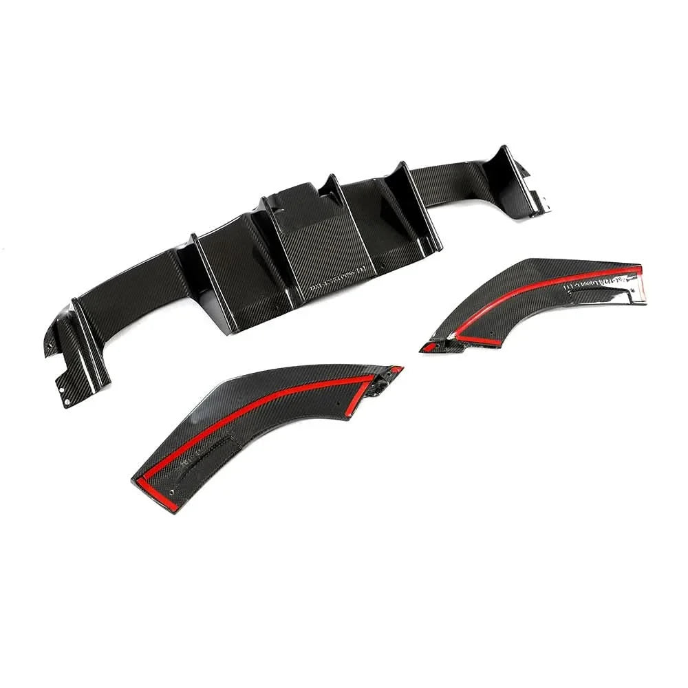 Carbon Fiber Rear Diffuser – BMW M2 F87 & M2 Competition (2016-2020) – Gloss Carbon Rear Aero