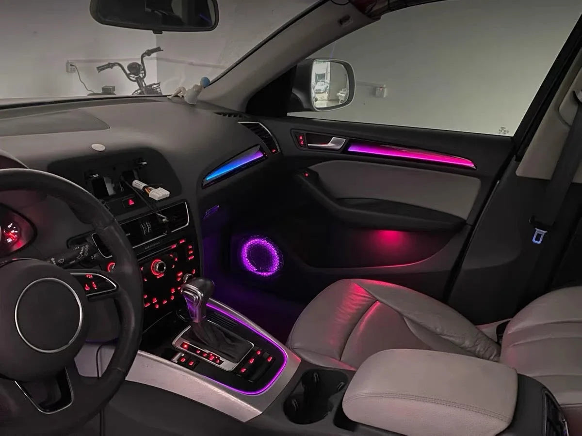 Audi A4 B8 Interior 64-Color Symphony LED Ambient Light Kit 2009 - 2016