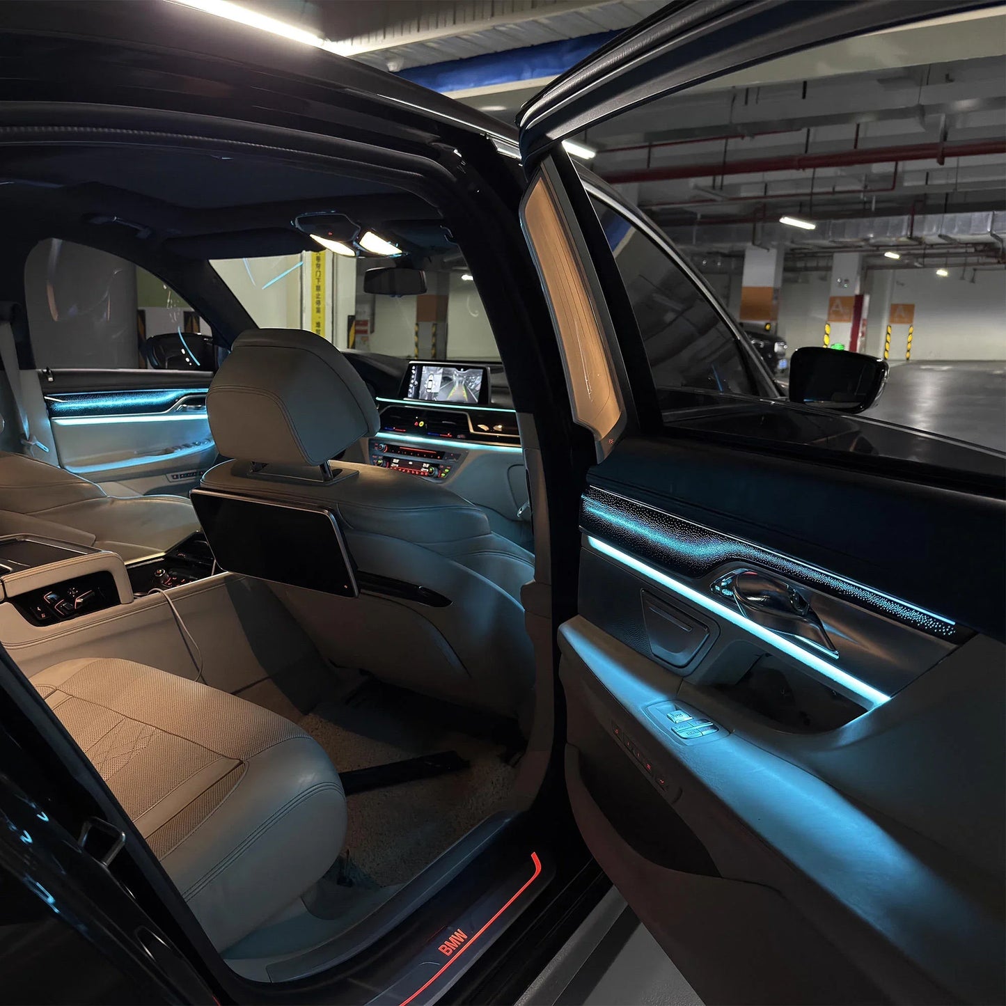 BMW 7 Series G11 / G12 Interior 64-Color Galaxy Style LED Ambient Light Kit 2015 - 2022