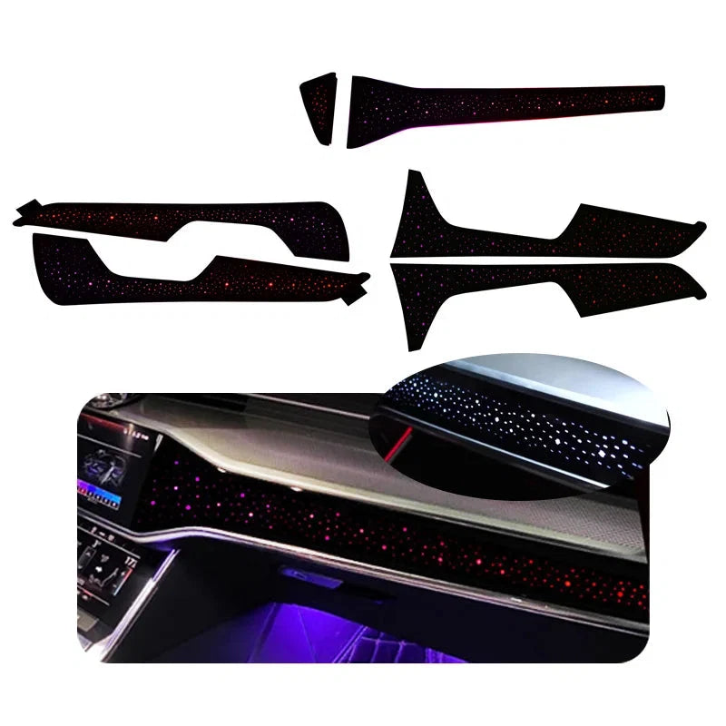 Audi A7 / S7 / RS7 / A6 C8 Interior 64-Color LED Ambient Light Kit 2019 - 2025