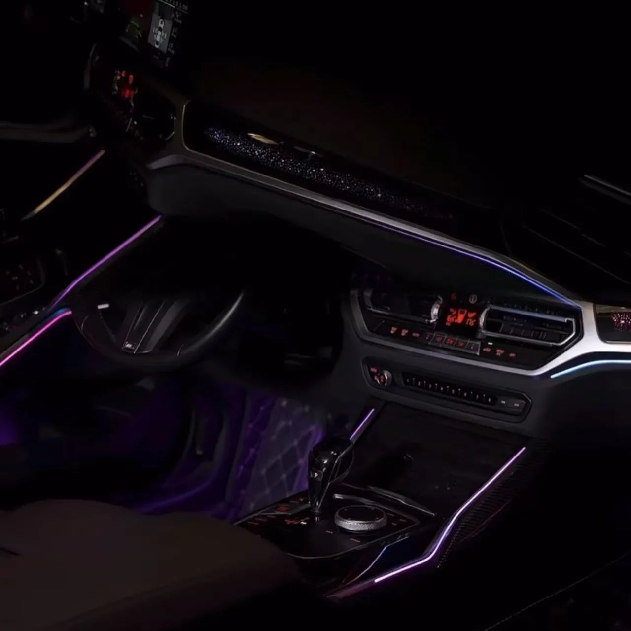 BMW 3 Series G20 / G80 RHD Interior 64-Color Dynamic LED Ambient Light Kit 2020 - 2024