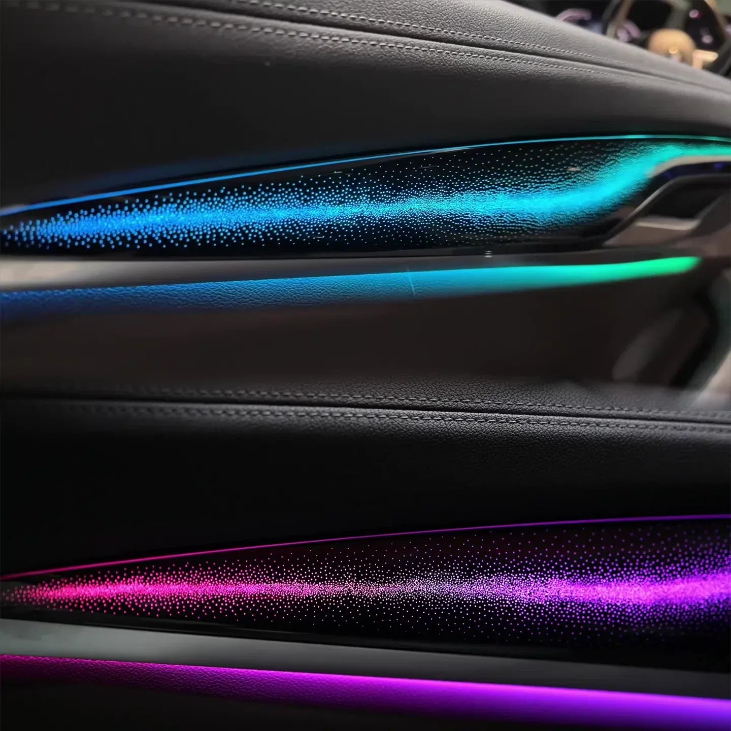 BMW X3 G01 / F97 / X4 G02 / F98 SUV Interior 64-Color LED Ambient Light Kit 2018 - 2024