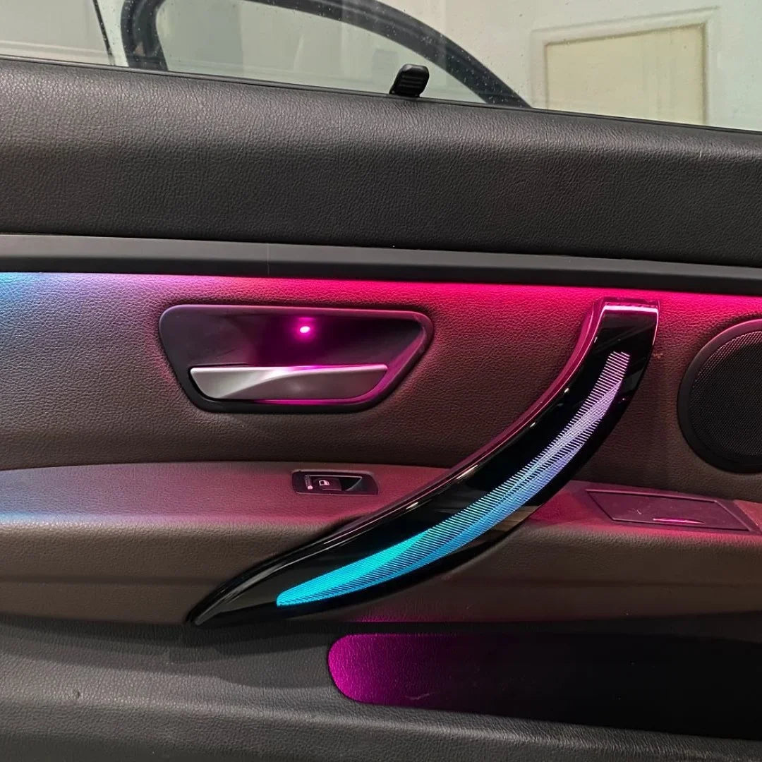 BMW 3 Series F30 / F31 / F34 / F35 / 3GT & 4 Series F36 Gran Coupe Interior 64-Color Dynamic LED Ambient Light Kit 2013 - 2019