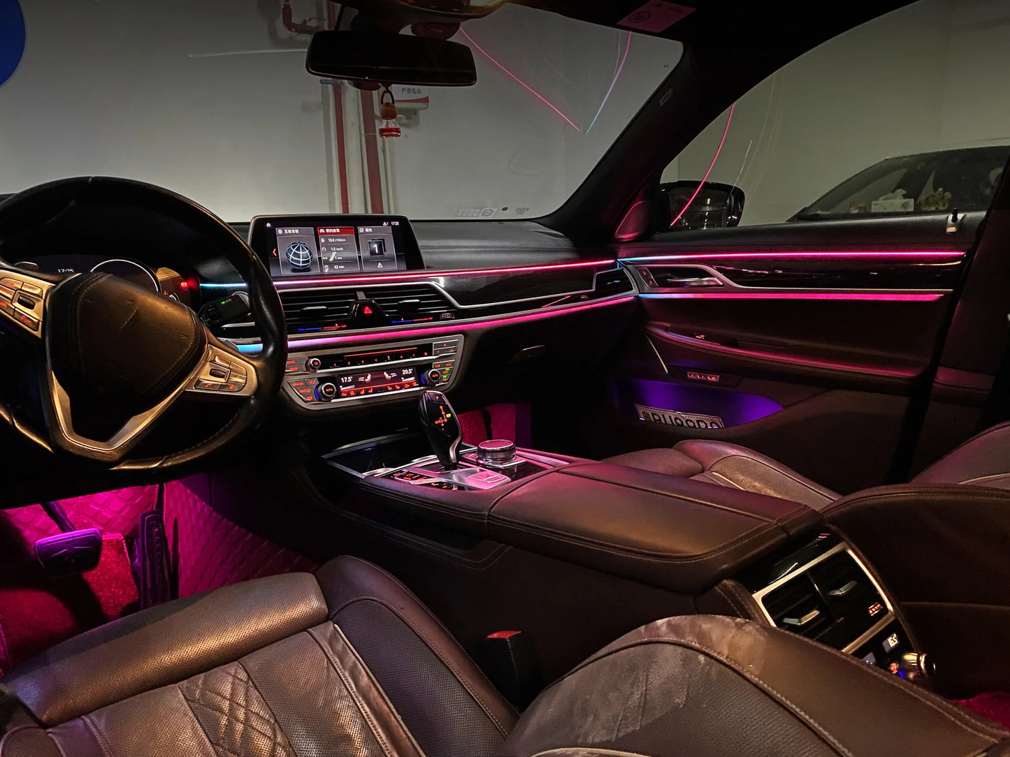 BMW 7 Series G12 Interior 64-Color Dynamic LED Ambient Light Kit 22-in-1 2016 - 2022 (Replaces 63317456877)