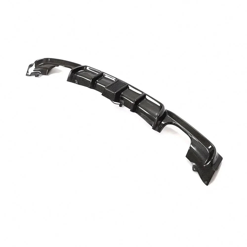 Carbon Fiber Rear Diffuser with LED Brake Light for BMW F30 & F31 M Sport (2013–2018)