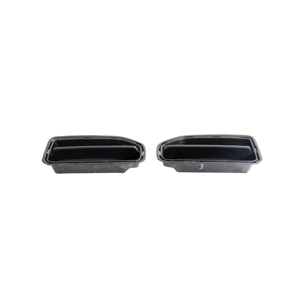 Dry Carbon Fiber Front Upper Grille Trim – BMW G87 M2 (2023–Present)