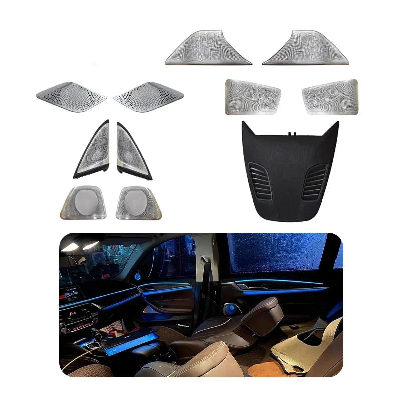 BMW 5 Series G30 / G31 / G32 / G38 Interior 64-Color LED Ambient Light Kit 2018 - 2023