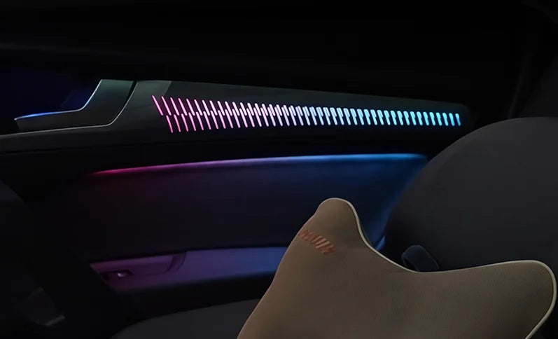 Audi Q5 / Q5L Interior 64-Color Symphony Rainbow LED Ambient Light Kit 2018 - 2025