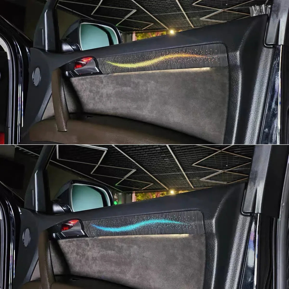 Audi Q7 Interior 64-Color Symphony LED Ambient Light Kit 2006 - 2015
