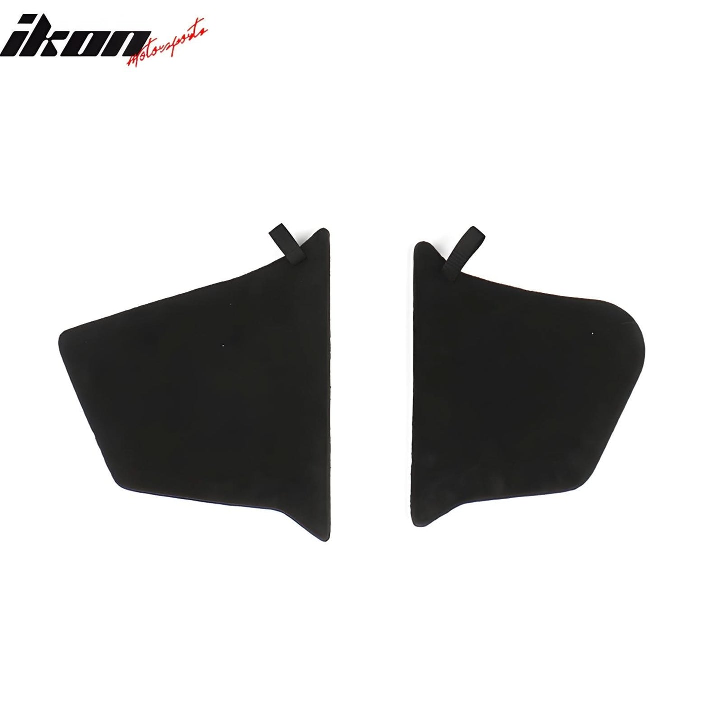 2020-2023 Tesla Model Y Black Rear Left Right Storage Box TPE ABS 4PCS