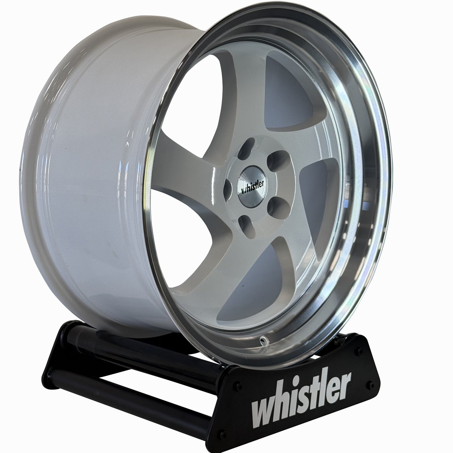 KR1 White Machined Lip