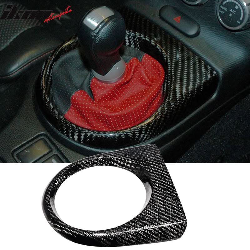 2006-2009Â  Nissan 350Z Shifter Center Dash Trim Cover Carbon Fiber CF