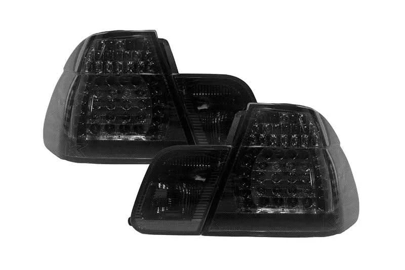 E46 Sedan Clear/Smoked LED Tail Lights - Face Lift (2003-2006)