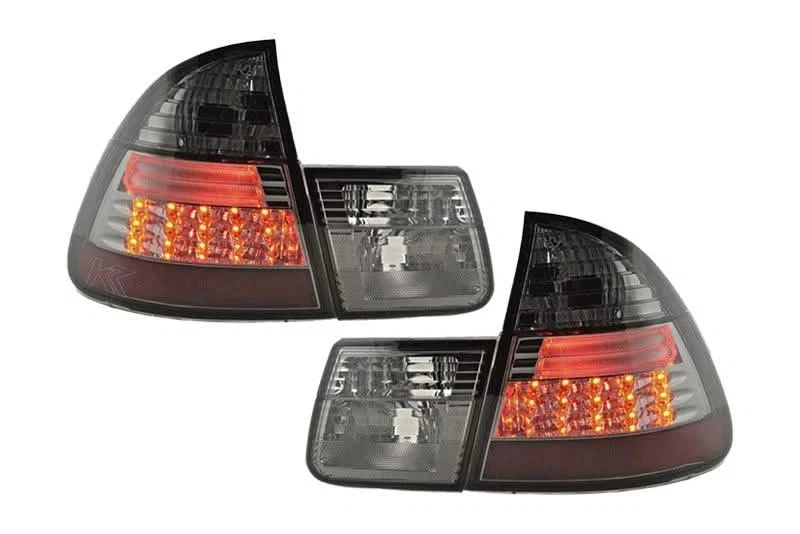 BMW 3-series E46 Wagon/Touring Smoked LED Taillights Set (1999-2005)
