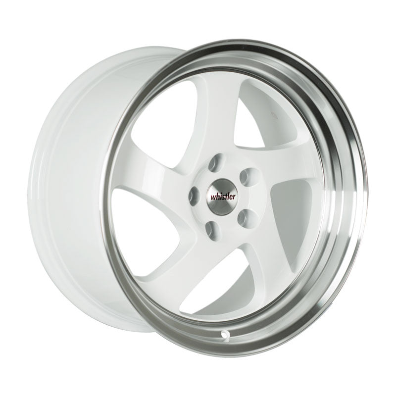 KR1 White Machined Lip
