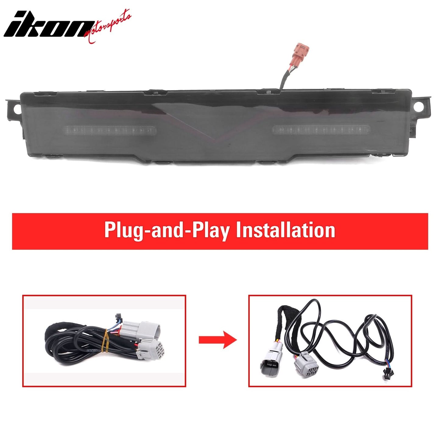 2022-2025 Subaru BRZ Rear Bumper Brake Light Smoked Len