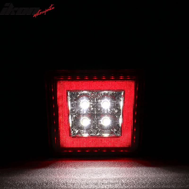 Fits 06-11 Civic MG RR Rear Diffuser Twin Outlet w/Red 3rd Brake Light
