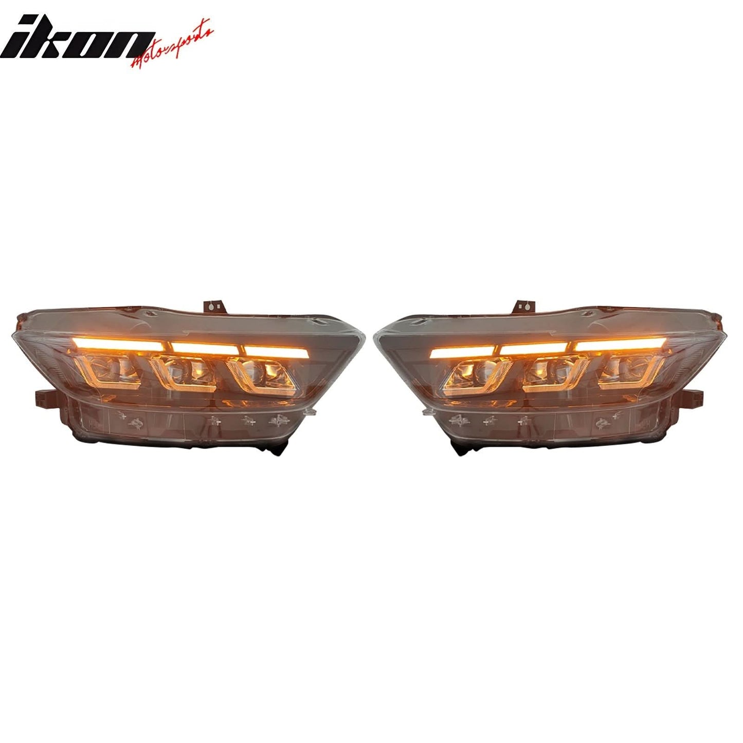 2015-2022 Ford Mustang Shelby 2024 Style Switchback Head Lights Lamp