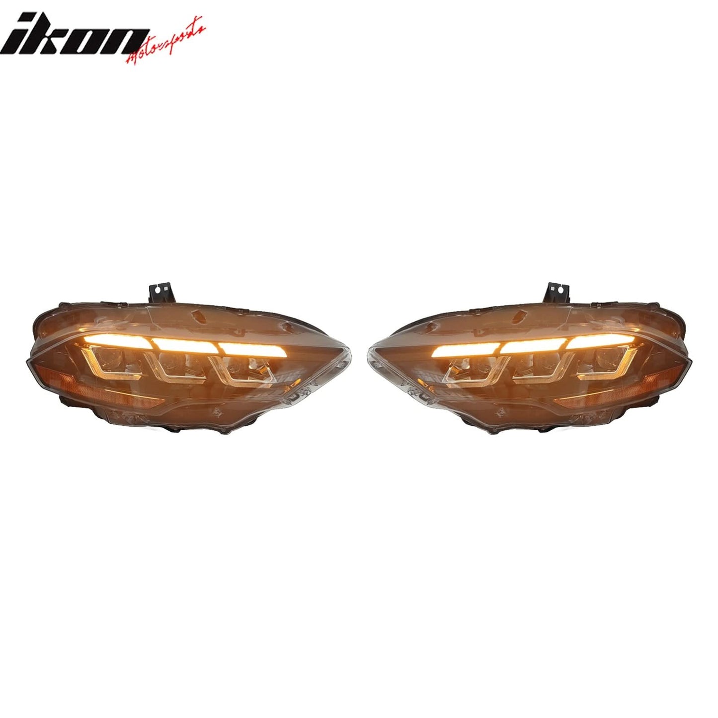 2018-2023 Ford Mustang EcoBoost GT V6 2024 Style Front Head Light Lamp