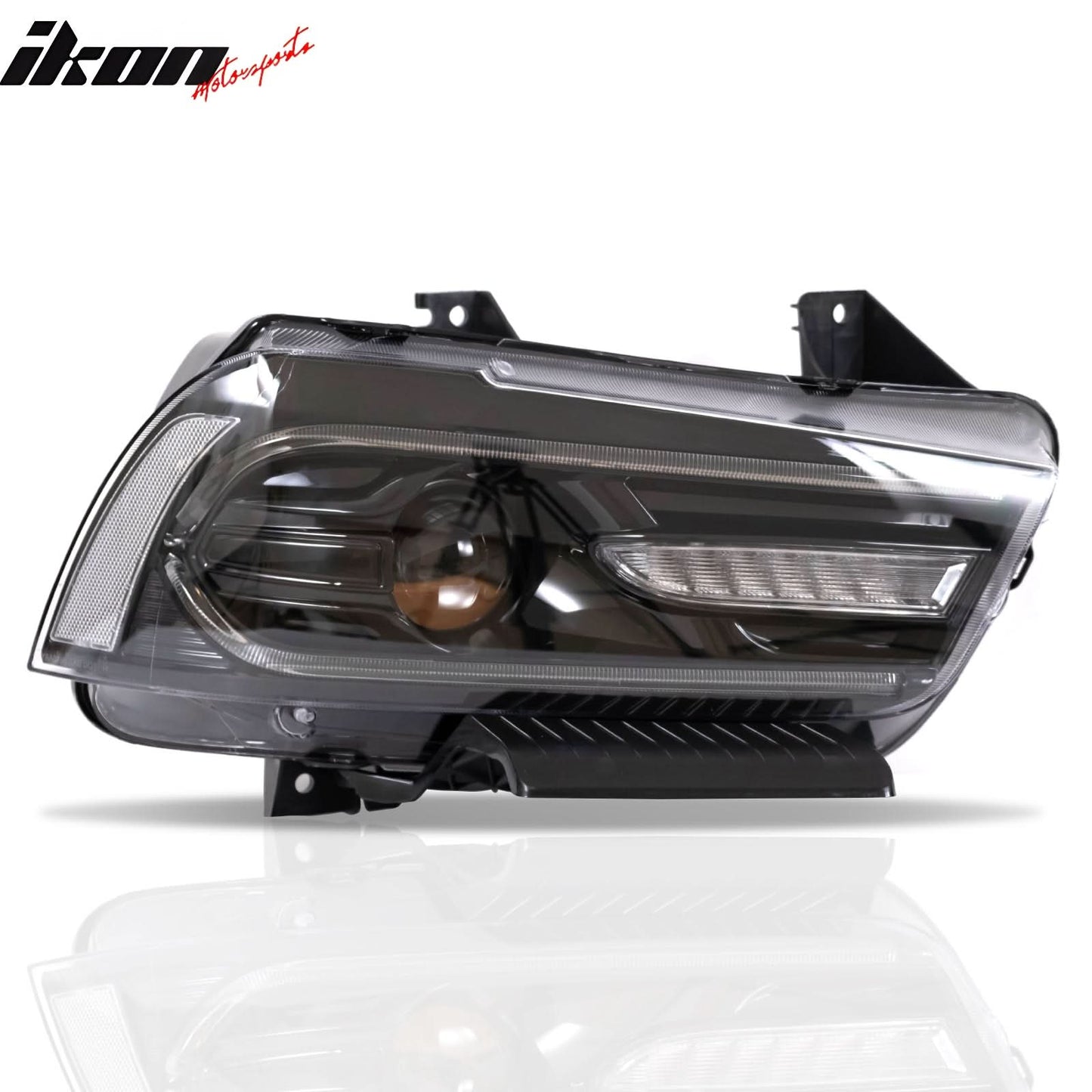 2011-2014 Dodge Charger DRL LED Headlights Lamps with 8 Colors