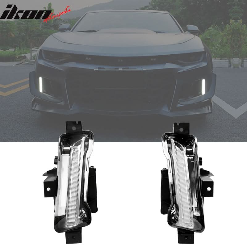2010-2013 Chevy Camaro ZL1 Style Front Bumper w/ Headlights Fog Lights