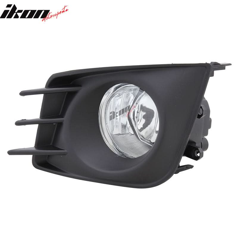 2011-2013  Scion tC Front Clear Fog Lights Driving Lamps Pair + Covers