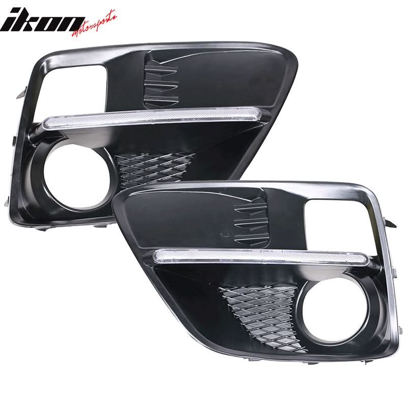 2015-2017Â Subaru WRX Sti White DRL & Amber Switchback Fog Light Covers