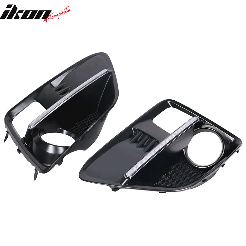 2015-2017Â Subaru WRX Sti White DRL & Amber Switchback Fog Light Covers