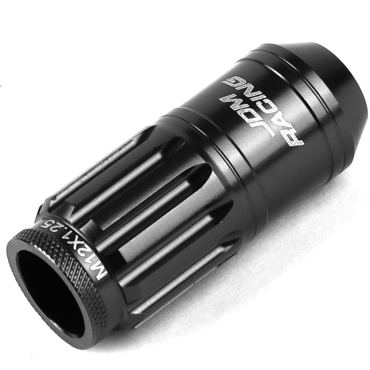M12 x 1.25 Acorn Style Lug Nuts Set - 16 Pcs + 4 Locks Aluminum