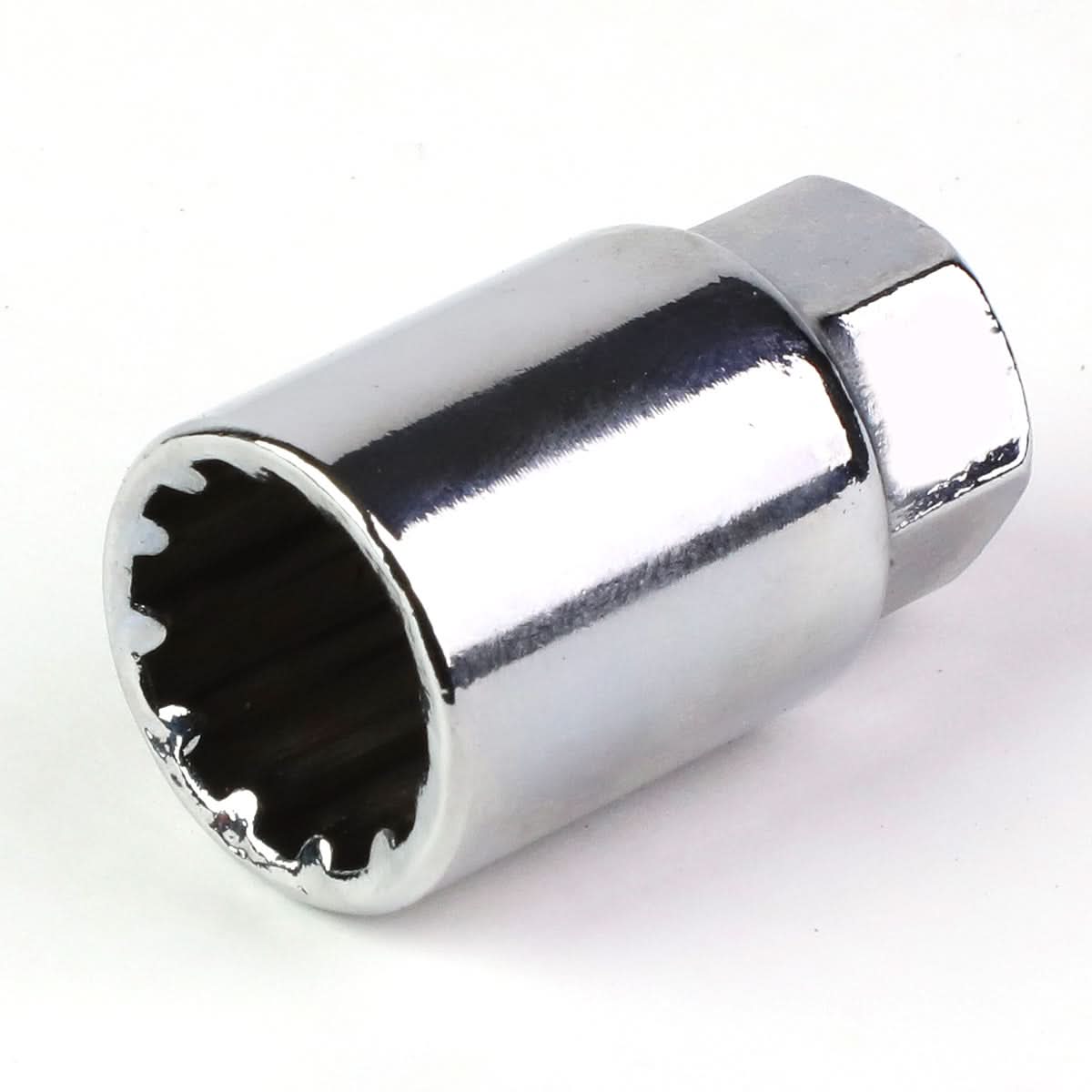 M12 x 1.25 Acorn Style Lug Nuts 50mm Tall Light Blue Aluminum 16pcs