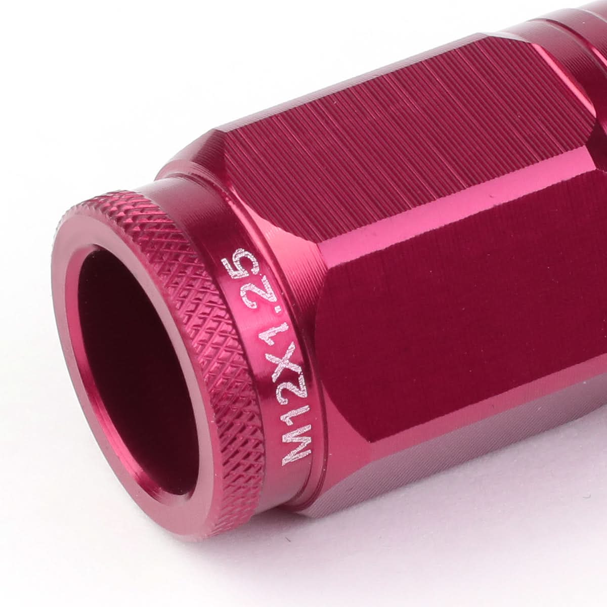 M12 x 1.25 Acorn Style Lug Nuts Set with Locks - Aluminum