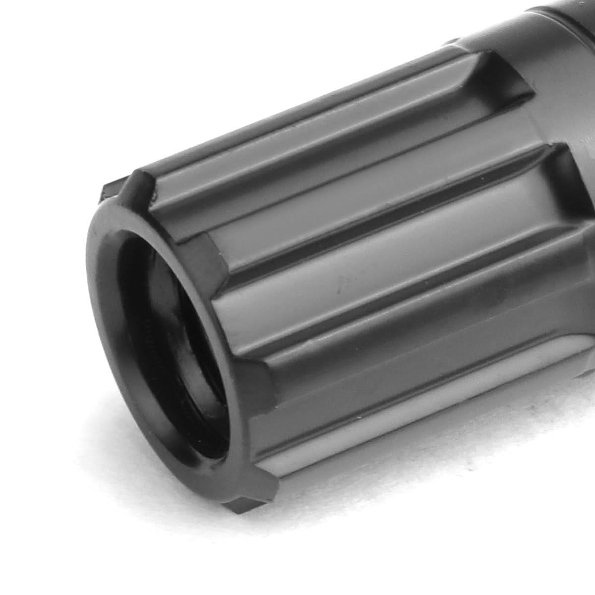 Steel Lug Nuts M12 x 1.25 Extended Open End 16pcs + 4 Locks Black