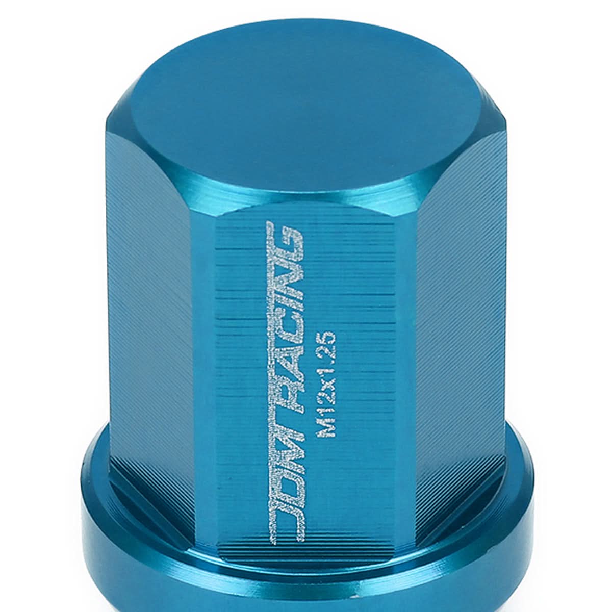 M12 x 1.25 Acorn Style Lug Nuts 20pc Set with Adapter - Aluminum