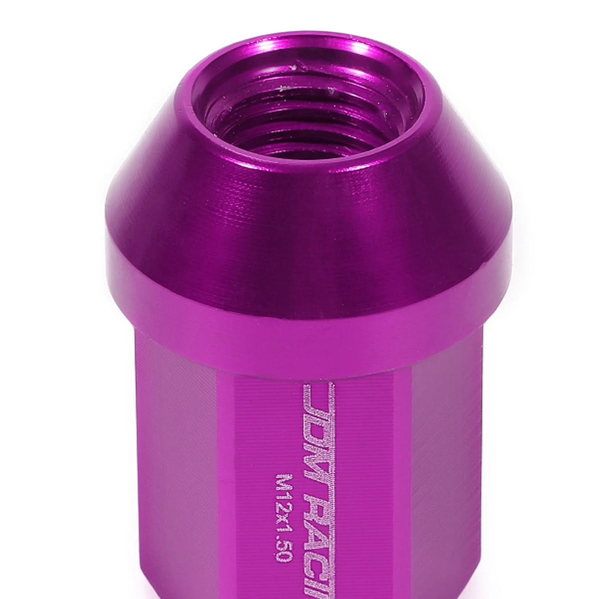 M12 x 1.5 Aluminum Acorn Lug Nuts 35mm Purple 20pc Set